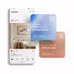 Frame Mockup in Bath, ISO A DIN Ratio, Thin Wood Frame, PSD Mockup, Frame Mockup Minimal Home Interior
