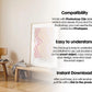 Soft Aesthetic Interior Frame Mockup | ISO A DIN Ratio | Thin Wood Frame | PSD Mockup | Frame Mockup Midcentury Minimal Home Interior