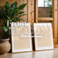 2 Frames Mockup PSD, Mockup Frames, Double Frames Mockup, Set of 2 Mock Up, Wall Art Display, Poster Mockup, Interior Wall Poster Mockup PSD