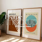 2 Frames Mockup PSD, Mockup Frames, Double Frames Mockup, Set of 2 Mock Up, Wall Art Display, Poster Mockup, Interior Wall Poster Mockup PSD