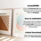 2 Frames Mockup PSD, Mockup Frames, Double Frames Mockup, Set of 2 Mock Up, Wall Art Display, Poster Mockup, Interior Wall Poster Mockup PSD