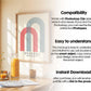 Frame Mockup in Kitchen, ISO A DIN Ratio, Thin Wood Frame, PSD Mockup, Minimal Modern Home Interior Design Mockup