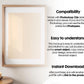 Frame Mockup in Bedroom, ISO A DIN Ratio, Thin Wood Frame, PSD Mockup, Frame Mockup Minimal Home Interior