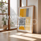 Artwork Mockup PSD | Framed Poster Mockup. DIN A Frame Mock–Up | PSD Photoshop Photopea Mockup. Frame Mockup Home Interior