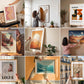 15 Woman Holding Frame Mockup PSD Bundle, Female Model Display Frames, Digital Art Mockups for Art & Photography
