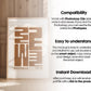 Artwork Mockup PSD | Framed Poster Mockup. DIN A Frame Mock–Up | PSD Photoshop Photopea Mockup. Frame Mockup Home Interior