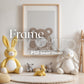 Frame Nursery Mockup in Home Interior PSD | Nursery Frame Mockup Frames | Nursery Wall Poster | Poster Shop Mockup