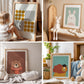30 Nursery Frame Mockup Bundle PSD ,Baby Room Wall Art Mockup, Nursery Poster Frame, Kids Room Poster Frame Mockup, Instant Download