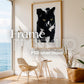 Boho Frame Mockup PSD, Scandinavian Wooden Frame Mockup, Poster Mockup PSD , Frame Mockup for Print, Frame Mockup Smart Object
