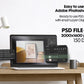 Soft Aesthetic Interior Black Frame Mockup | ISO A DIN Ratio | Thin Wood Frame | PSD Mockup | Frame Mockup Midcentury Minimal Home Interior
