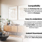 2 Frames Mockup PSD, Mockup Frames, Double Frames Mockup, Set of 2 Mock Up, Wall Art Display, Poster Mockup, Interior Wall Poster Mockup PSD