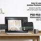 3 Frame Mockup in Home Interior PSD | 3 Frame Mockup Frames | Interior Wall Poster | Interior Poster Shop Mockup