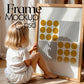 Frame Nursery Mockup in Home Interior PSD | Nursery Frame Mockup Frames | Nursery Wall Poster | Poster Shop Mockup