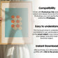 Poster Mockup with Person, Artwork Frame Mockup, Woman Holding Frame Mockup, Picture Frame Mockup, Digital Frames,