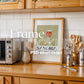 Kitchen Frame Mockup Collection | DIN A Artwork Mockup Frames | Kitchen Wall Art, Digital Prints, and Poster Shop Mockup