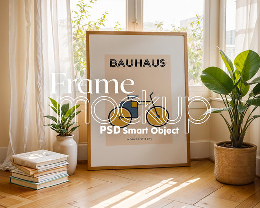 Frame Mockup Collection | DIN A Artwork Mockup Frames | Wall Art, Digital Prints, and Poster Shop Mockup