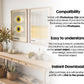 2 Frame Mockup in Home Interior PSD | 2 Frame Mockup Frames | Interior Wall Poster | Interior Poster Shop Mockup