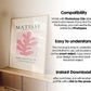 Blank Wooden Poster Frame Mockup, Minimalist Frame Mockup for Digital Download, Posters and Artwork Smart Object Instant Download