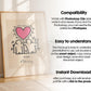 Blank Wooden Poster Frame Mockup, Minimalist Frame Mockup for Digital Download, Posters and Artwork Smart Object Instant Download