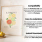 Frame Mockup in Kitchen, ISO A DIN Ratio, Thin Wood Frame, PSD Mockup, Minimal Modern Home Interior Design Mockup