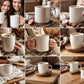 50 Boho Mug Mockup Bundle, Boho White Mug Mockup Coffee Cup Mockup, Aesthetic Boho Mug Mockup ,11oz Cup Mockup
