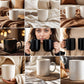 50 Boho Mug Mockup Bundle, Boho White Mug Mockup Coffee Cup Mockup, Aesthetic Boho Mug Mockup ,11oz Cup Mockup