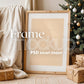 Christmas Frame Mockup PSD, Christmas Holiday Frame Mockup, Christmas Mockup Poster Presentation, Christmas Interior Frame Mockup