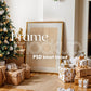 Christmas Frame Mockup PSD, Christmas Holiday Frame Mockup, Christmas Mockup Poster Presentation, Christmas Interior Frame Mockup