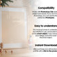 Christmas Frame Mockup PSD, Christmas Holiday Frame Mockup, Christmas Mockup Poster Presentation, Christmas Interior Frame Mockup
