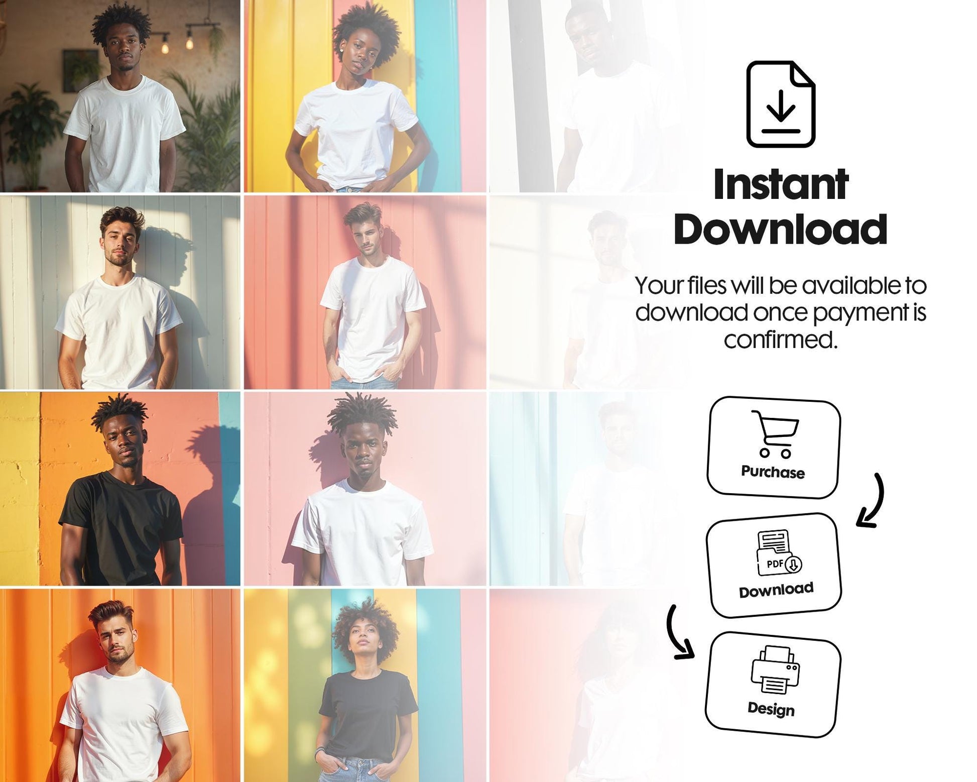 100 Tshirt Mockup Bundle PNG File , Model Tshirt Mockup, Shirt Sublimation, Model Shirt Mockup, Boho T-Shirt Mockup Bundle, Digital Download