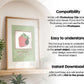 Artwork Mockup PSD | Framed Poster Mockup. DIN A Frame Mock–Up | PSD Photoshop Photopea Mockup. Frame Mockup Home Interior