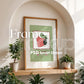 Artwork Mockup PSD | Framed Poster Mockup. DIN A Frame Mock–Up | PSD Photoshop Photopea Mockup. Frame Mockup Home Interior