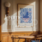 Restaurant Frame Poster Mockup, Cafe Frame Mockup for Digital Download, Posters and Artwork Smart Object Instant Download