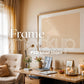 Horizontal Frame Mockup PSD, Scandinavian Wooden Frame Mockup, Poster Mockup PSD , Frame Mockup for Print, Frame Mockup Smart Object
