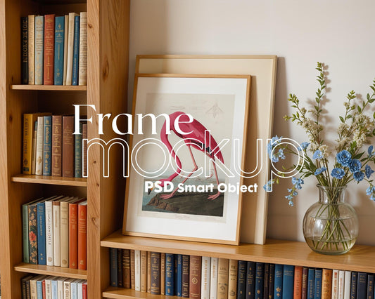 Frame Mockup in Home Interior | Frame Mockup Frames | Interior Wall Poster | Interior Poster Shop Mockup