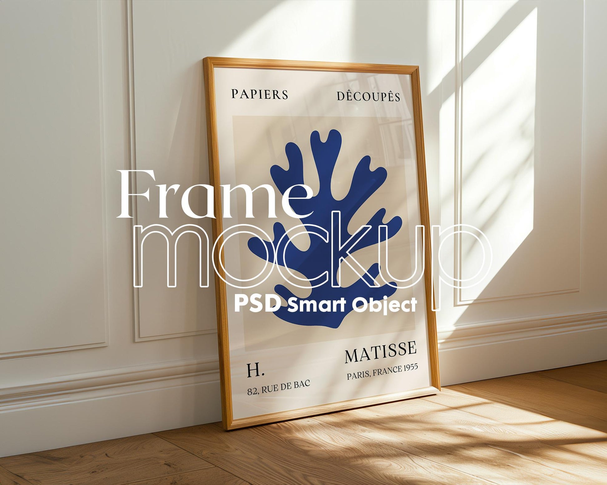 Frame Mockup Collection | DIN A Artwork Mockup Frames | Wall Art, Digital Prints, and Poster Shop Mockup