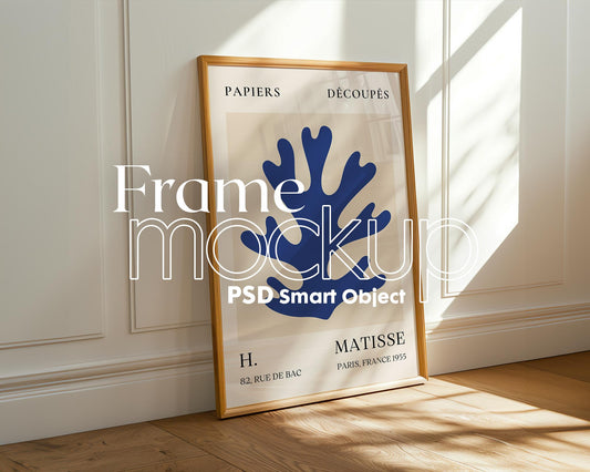 Frame Mockup Collection | DIN A Artwork Mockup Frames | Wall Art, Digital Prints, and Poster Shop Mockup