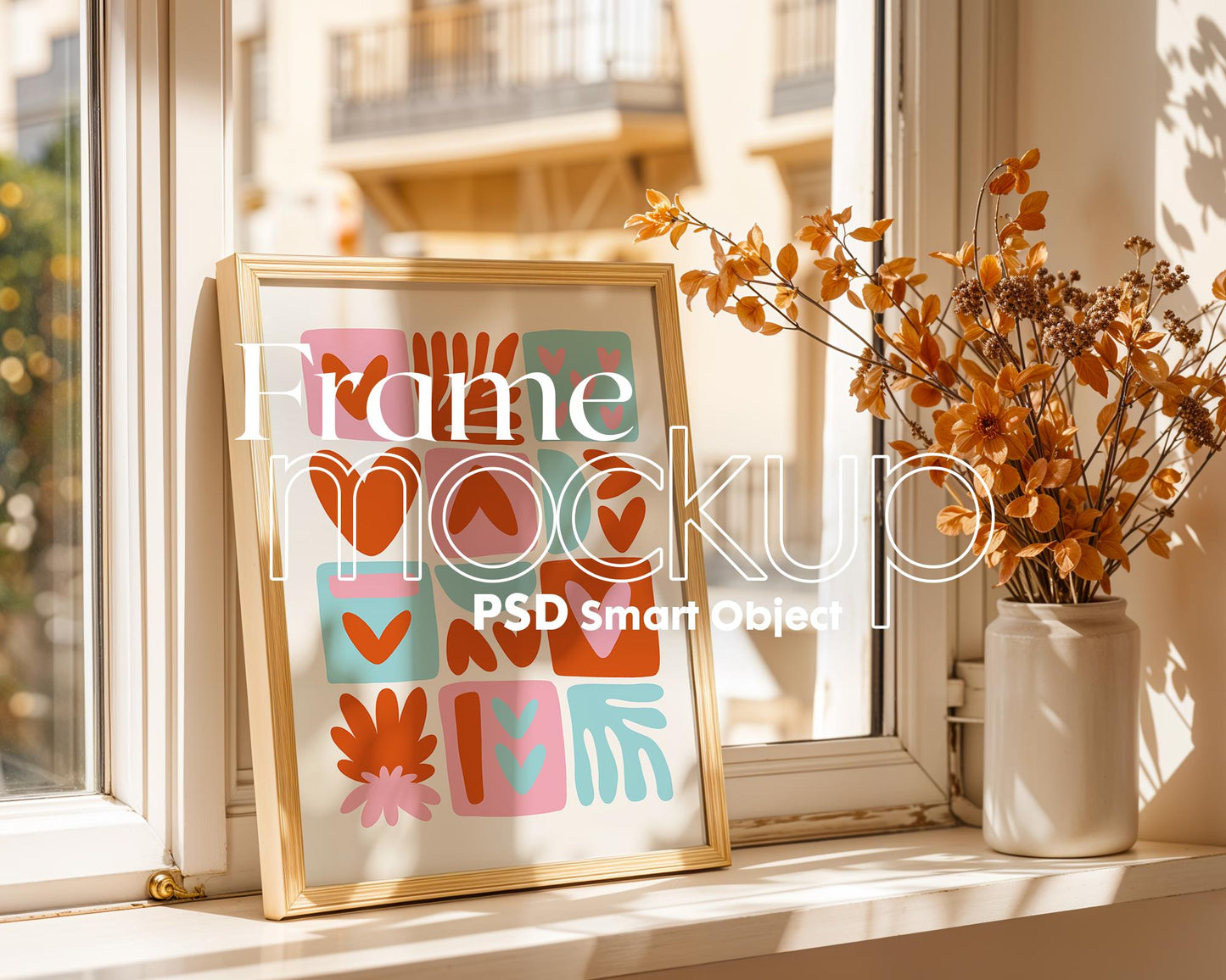 Frame Mockup Collection | DIN A Artwork Mockup Frames | Wall Art, Digital Prints, and Poster Shop Mockup