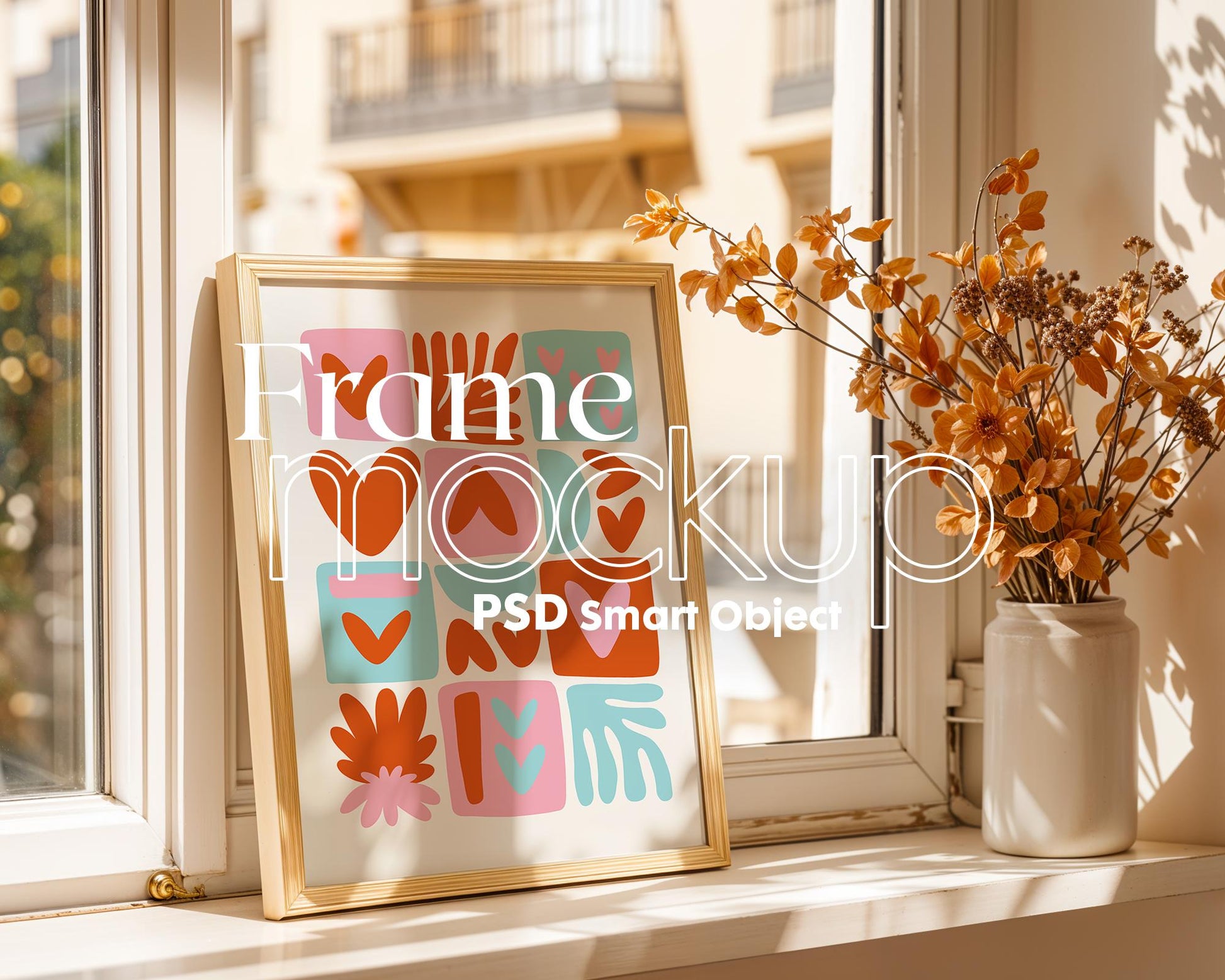 Frame Mockup Collection | DIN A Artwork Mockup Frames | Wall Art, Digital Prints, and Poster Shop Mockup