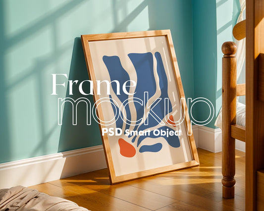 Frame Mockup Collection | DIN A Artwork Mockup Frames | Wall Art, Digital Prints, and Poster Shop Mockup
