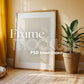 Frame Mockup Collection | DIN A Artwork Mockup Frames | Wall Art, Digital Prints, and Poster Shop Mockup
