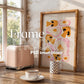 Kitchen Frame Mockup | Minimal Kitchen Frame Mockup Boho Interior | Poster Mockup Templete PSD