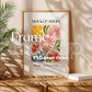 Blank Wooden Poster Frame Mockup, Minimalist Frame Mockup for Digital Download, Posters and Artwork Smart Object Instant Download