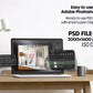 Interior Frame Mockup Collection | DIN A Artwork Mockup Frames | Interior Wall Art | Interior Poster Shop Mockup