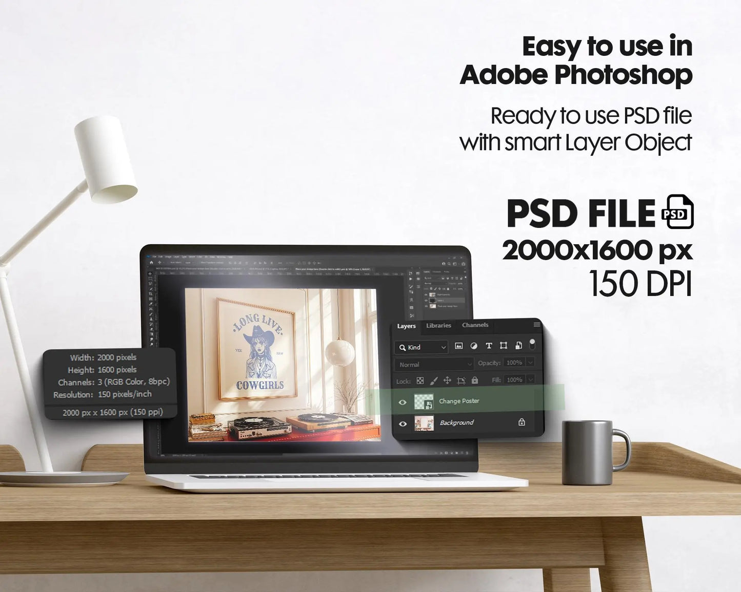 Square Frame Mockup PSD, Square Mockup Frame PSD, Interior Square Art Frame, Interior Poster Frame, Square Poster Frame Mockup PSD