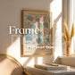 Interior Wall Frame Mockup PSD | Frame Mockup Frames | Interior Wall Poster | Interior Poster Shop Mockup