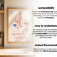 Kitchen Frame Mockup Collection | DIN A Artwork Mockup Frames | Kitchen Wall Art, Digital Prints, and Poster Shop Mockup