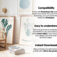 2 Frames Mockup PSD, Mockup Frames, Double Frames Mockup, Set of 2 Mock Up, Wall Art Display, Poster Mockup, Interior Wall Poster Mockup PSD