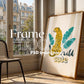 Frame Mockup in Home Interior | Frame Mockup Frames | Interior Wall Poster | Interior Poster Shop Mockup