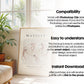 Boho Frame Mockup PSD, Scandinavian Wooden Frame Mockup, Poster Mockup PSD , Frame Mockup for Print, Frame Mockup Smart Object